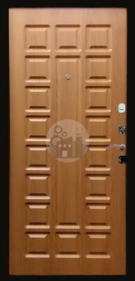 дверь с порошком и мдф пвх - внутренняя часть двери ДВ-1597